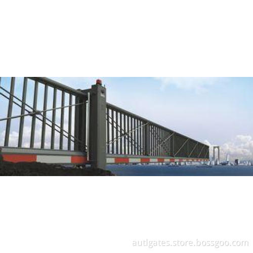 Exterior Park Trackless Aluminium Auto Entrance Electric Ca